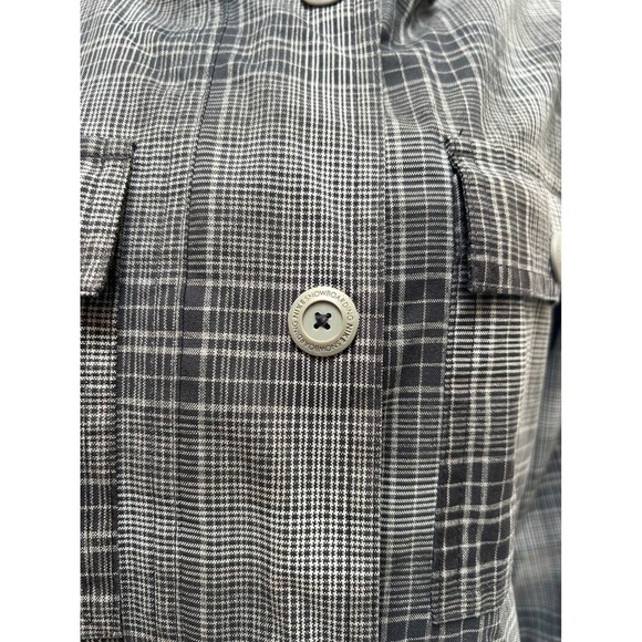 Nike Storm Fit Women's Bellevue Snowboarding Jacket Gray Plaid Full Zip Medium - Picture 5 of 9